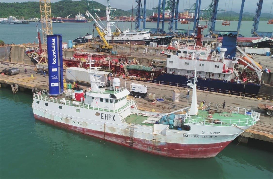 bound4blue installs its eSAIL system on the fishing vessel “Balueiro ...