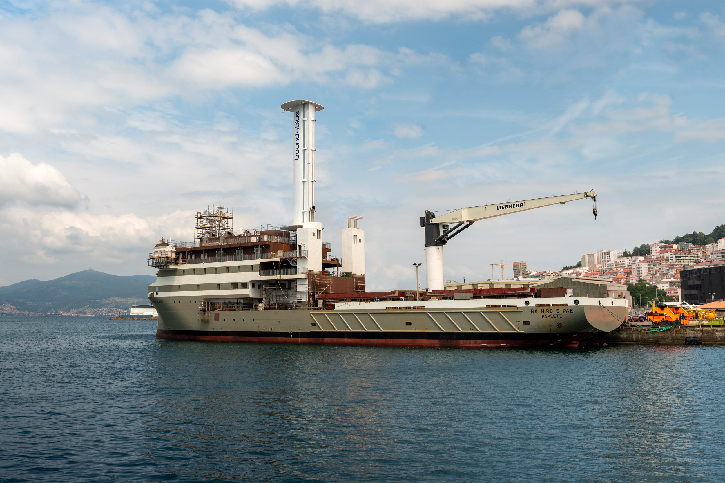 bound4blue completes eSAIL® installation on groundbreaking South Pacific multipurpose vessel
